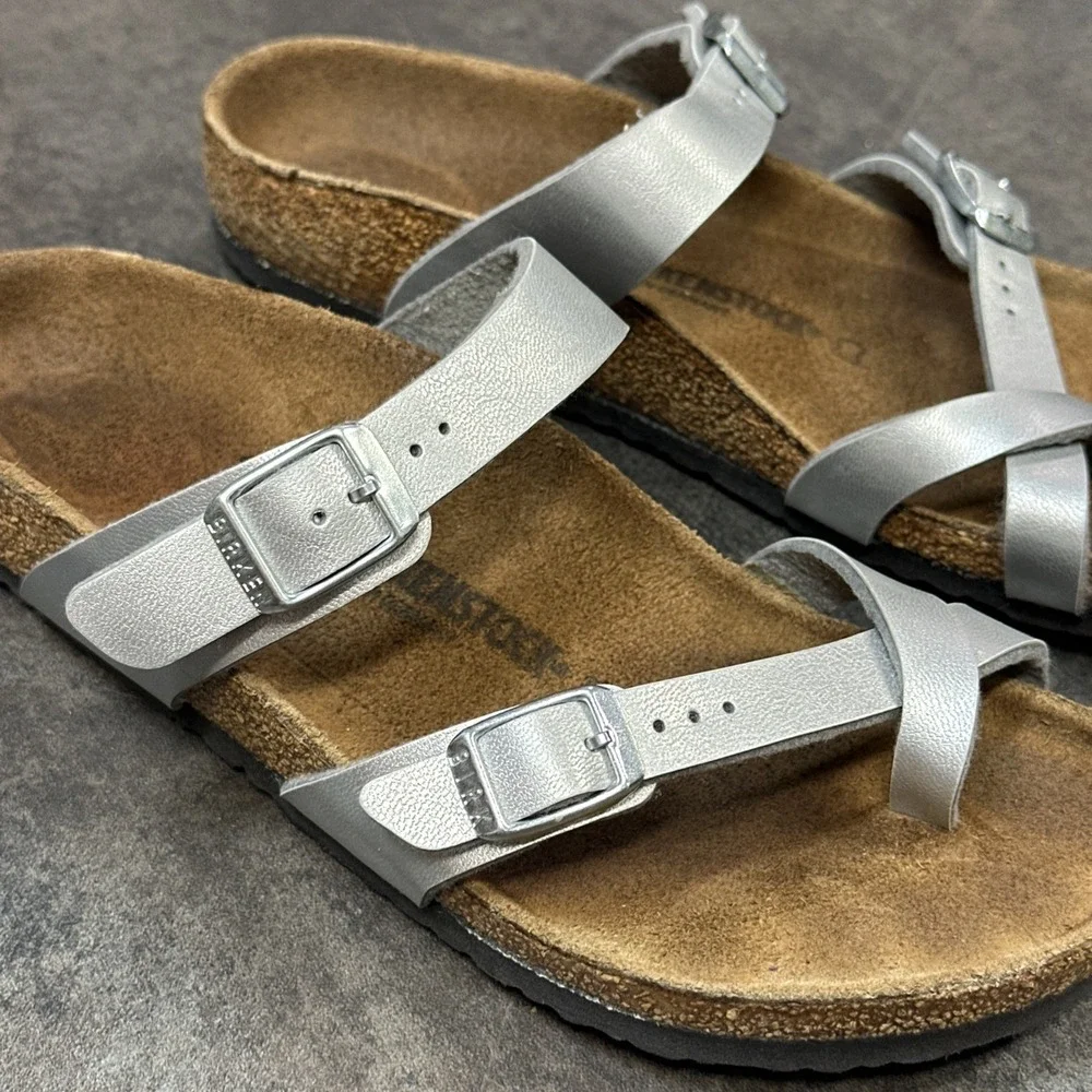 Birkenstock Mayari Sandals EU 34 Women's 3 Youth Girls Slip On Preppy Classic